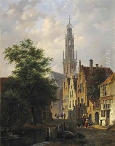 A View Of The Bakenesserchurch, Haarlem