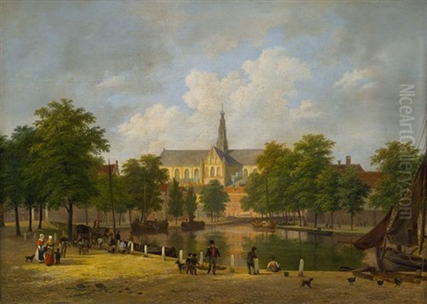 Haarlem Mit Blick Auf St. Bavo - view 1