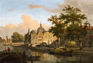 View Of A Dutch City