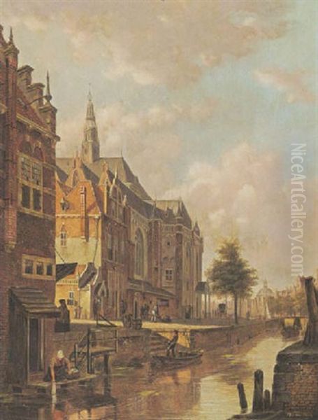 A View Of A Dutch Town - view 1
