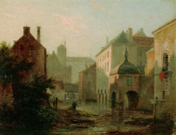 A View Of A Town In Summer - view 1