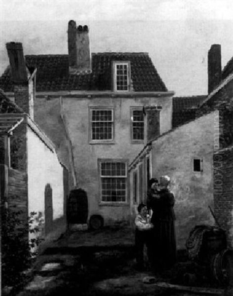 A Family In A Yard - view 1