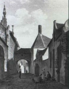 Stadtansicht by Bartholomeus Johannes Van Hove