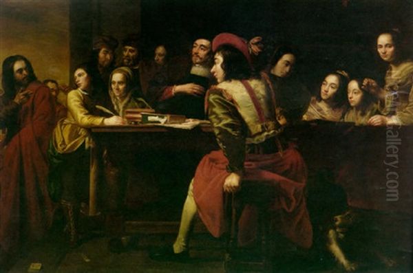 Christ And The Moneylenders - view 1