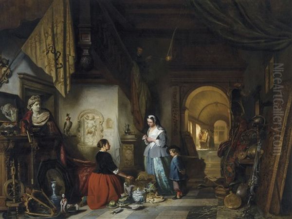 Arranging The Furniture - Le Depart Du Mobilier - view 1