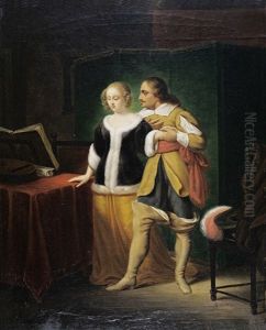 Het Aanzoek by Hubertus van Hove