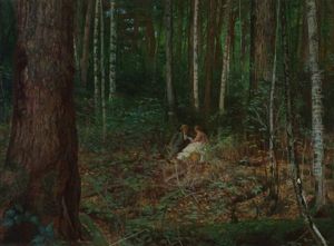The Lovers by Thomas Hovenden