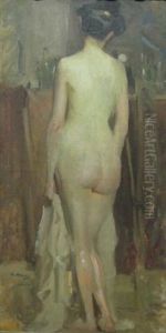 Etude De Nu Feminin (study) by Julia Beatrice How