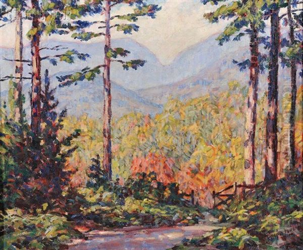 Carter Notch From Garden Gate / A North Conway, New Hampshire View - view 1
