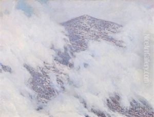 Clouds Breaking Over Kearsarge by Marion P. Howard