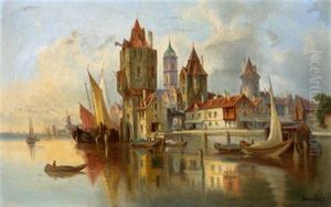 Hafenansicht by L. van Howe