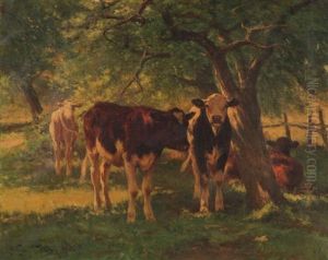 Untitled Pastoral Scene by William Henry Howe