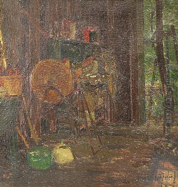 Workshop Or Barn Interior - view 1