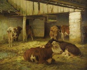 Cows In A Stable Cows In A Stable