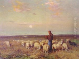 Shepherdess And Her Flock Shepherdess And Her Flock