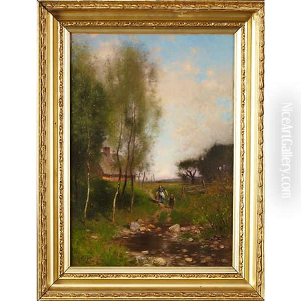 Collecting Water On The Farm - view 1