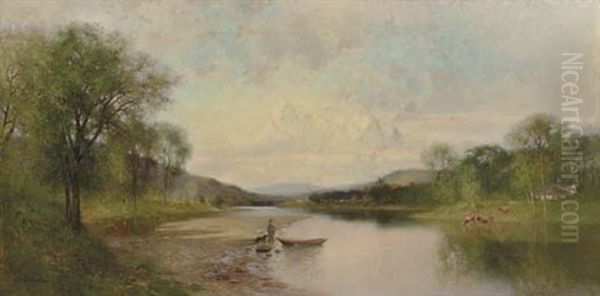 On The Connecticut At Brattleboro, Vermont - view 1