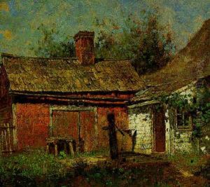 The Farm House And Water Pump