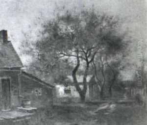 Plantation Sketch by Alfred Cornelius Howland