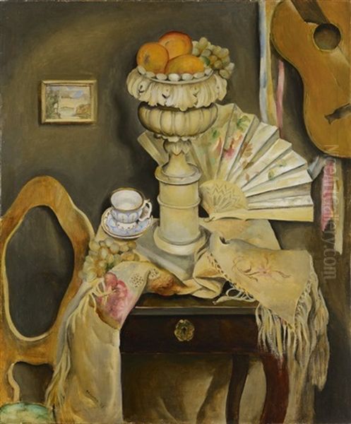 Still Life With Fruit And A Fan - view 1