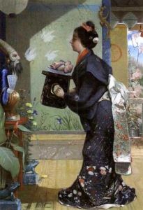 Japanerin by Sergius Hruby