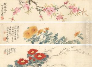 Flowers by Hu Xigui