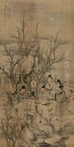 A Spring Night Banquet In The Plum Garden A Spring Night Banquet In The Plum Garden