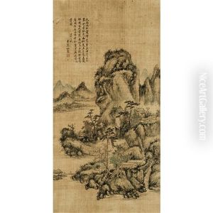 A Chinese Painting Of Landscape by Huang Binhong