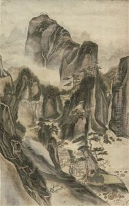 Landscape After Song Artists by Huang Binhong