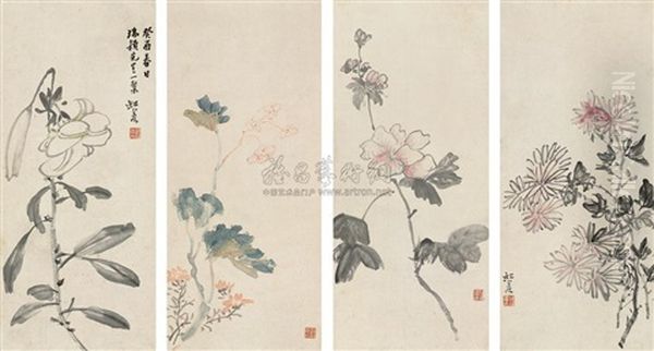 Flowers (set Of 4) - view 1