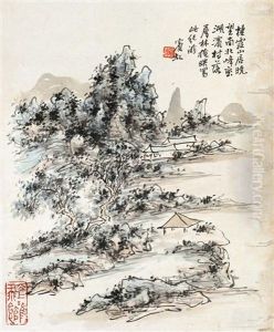 Untitled by Huang Binhong