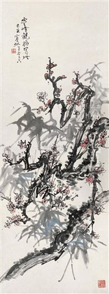 Plum Flower And Bamboo - view 1