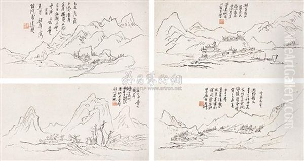Landscape (4 Works) - view 1