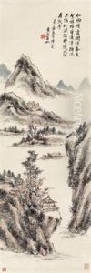 Mountains In Spring by Huang Binhong