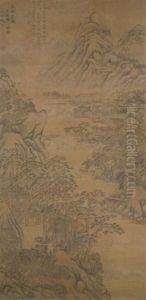 Thatched Pavilion by Huang Gongwang