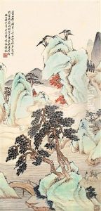 Landscape by Huang Shanshou