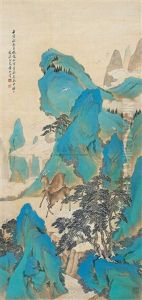 Landscape by Huang Shanshou