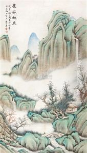 Landscape by Huang Shanshou
