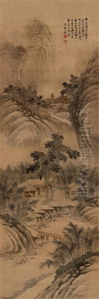 Landscape (after Huang Gongwang) - view 1