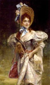 Dans La Robe De Grand-mere by Pierre-Adolphe Huas
