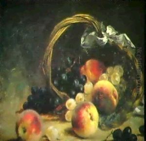 Stilleben by Pierre-Adolphe Huas