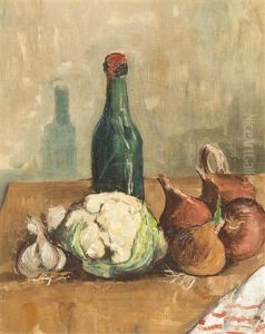 Still Life With Vegetables by Josef Hubacek