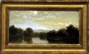 New England Landscape by Richard William Hubbard