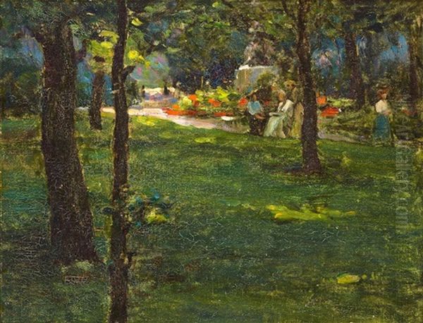Luxembourg Garden, Paris, France - view 1