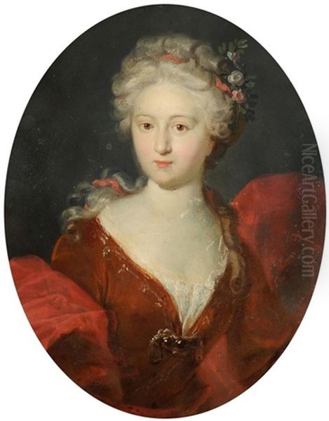 Portraits Des Ehepaares Johann Anton Tillier Und Seiner Frau Salome Tillier, Geb. Von Muralt (pair) - view 1