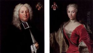 Bildnis Des Michael Freudenreich Von Fischer by Johann Rudolf Huber the Elder