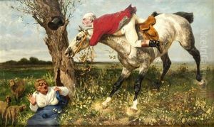 Eine Unerwartete Begegnung by Carl Rudolph Huber