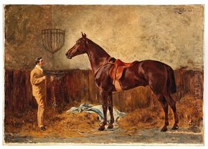 Before The Ride by Carl Rudolph Huber