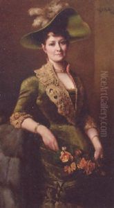 Portrait Of An Elegant Lady