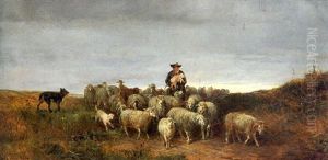 Der Schafer Mit Seiner Herde